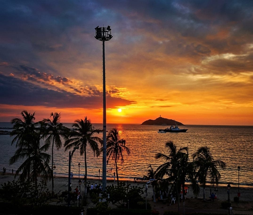 Playa de la Bahía de Santa Marta